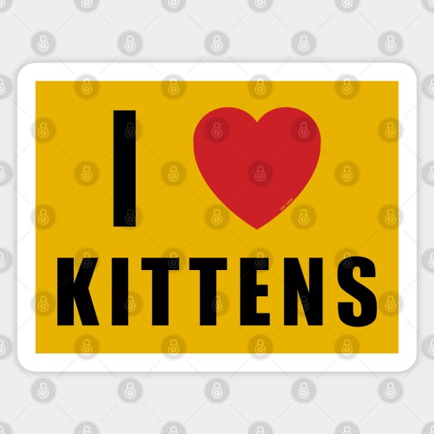 I HEART KITTENS [Rx-Tp] Sticker by Roufxis